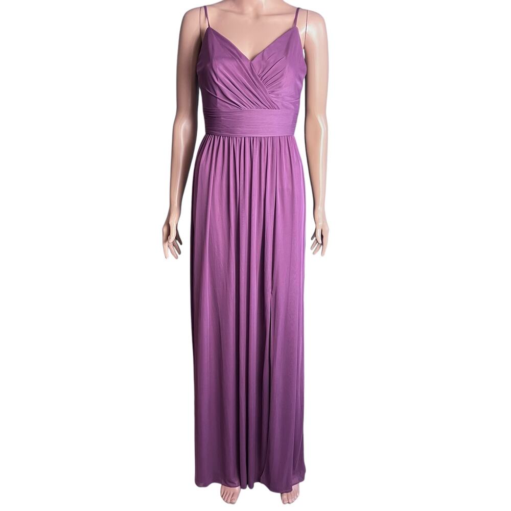 David’s Bridal Chiffon Maxi Gown 4 New With Tags Cocktail Formal Ball Prom Flowy